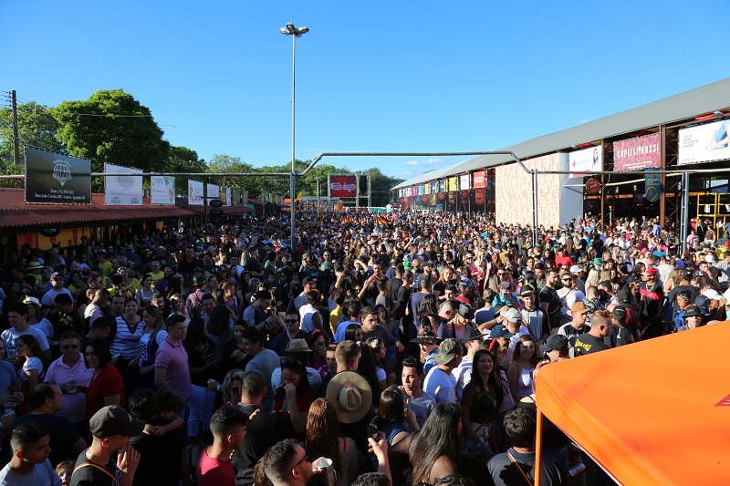   Último final de semana foi de parque cheio e muita música