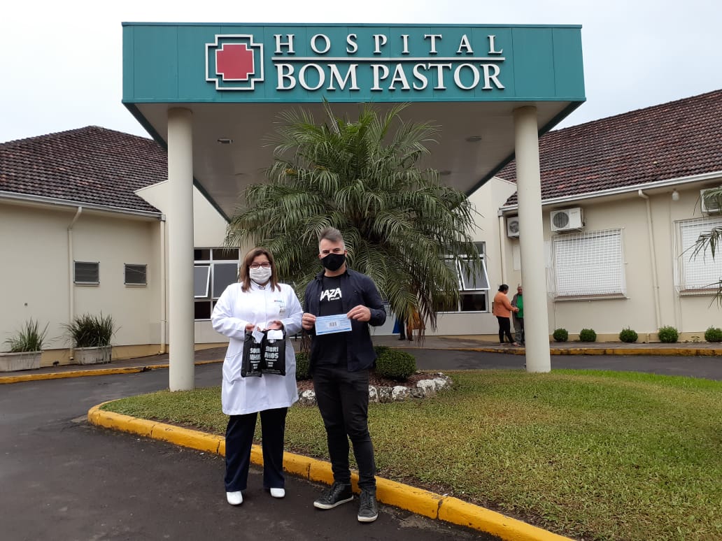 Vitrine do bem: live musical da Mazah embala corrente solidária pelo Hospital Bom Pastor