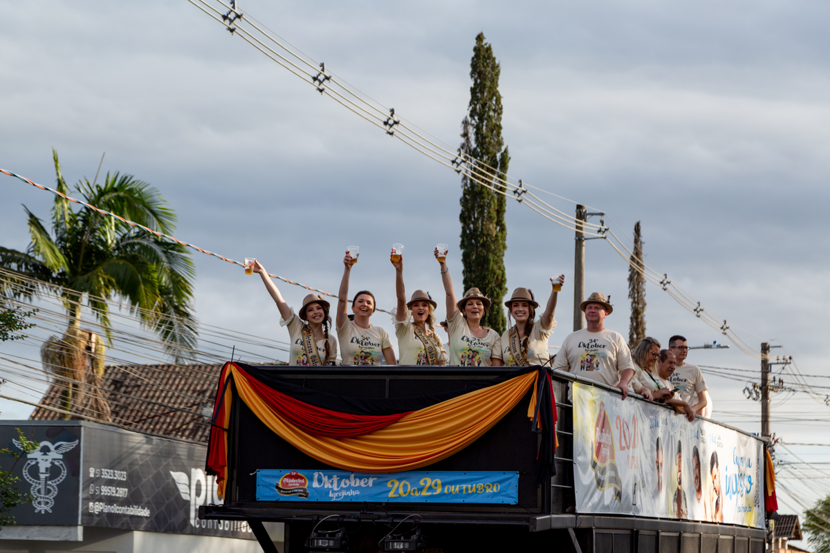 Carreata do Chopp da 35ª Oktoberfest de Igrejinha percorre cidades da região nesta quinta-feira (10)