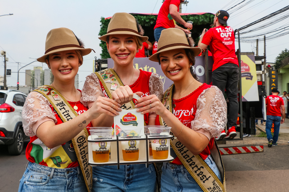 Novo Hamburgo e Sapiranga recebem Carro do Chopp da 35ª Oktoberfest de Igrejinha neste sábado (14)