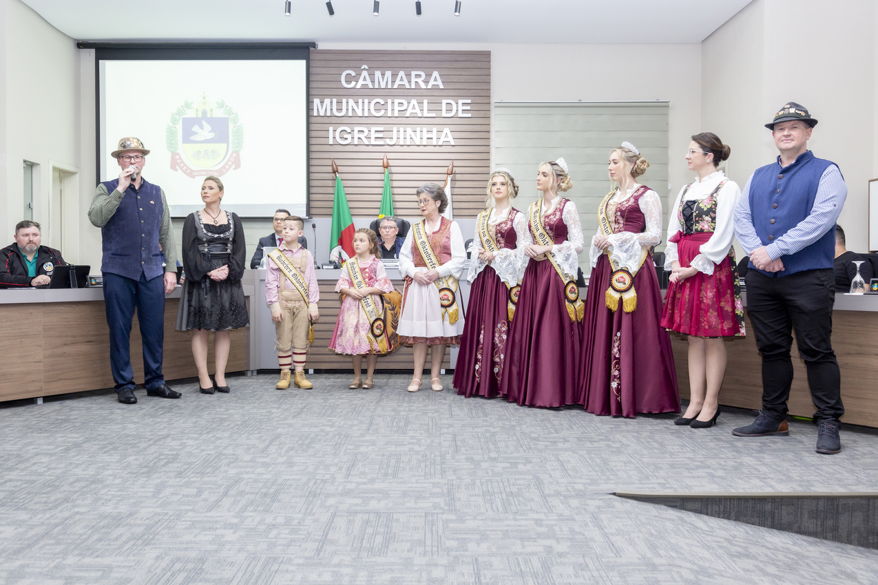 Oktoberfest de Igrejinha é homenageada pela Câmara de Vereadores do município