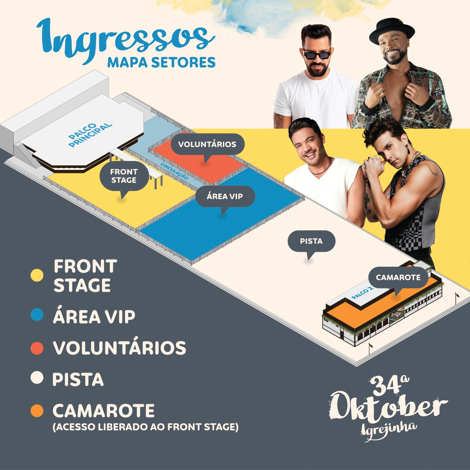 34ª Oktoberfest de Igrejinha inicia venda de ingressos para Aquece Oktober, Camarote e Área Vip